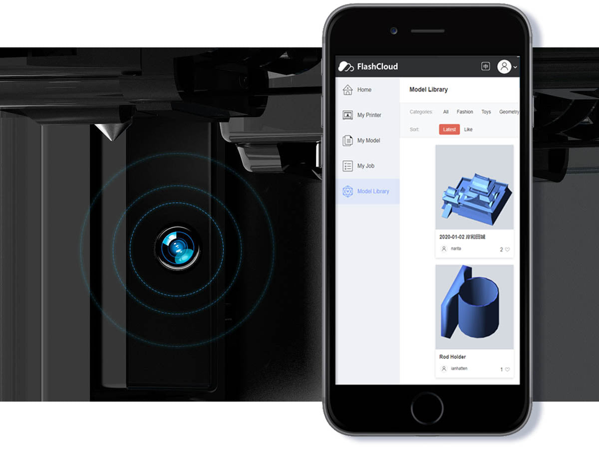 Creator 3 On-board Camera with FlashCloud