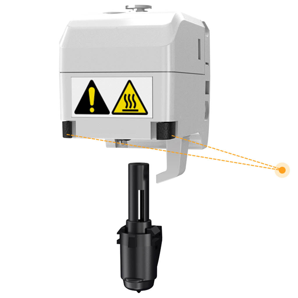 Adventurer 3 detachable nozzle