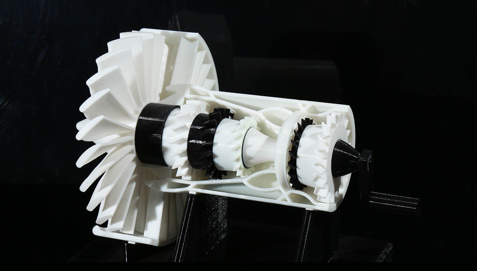 Flashforge PLA 3D Printed Turbine Model